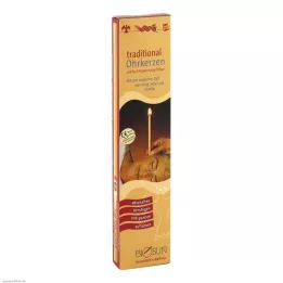 BIOSUN Velas de ouvido tradicionais, 2 peças
