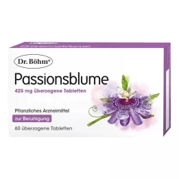 DR.BÖHM Drageias de maracujá 425 mg, 60 unidades