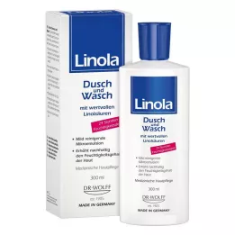 LINOLA Chuveiro e Lavagem, 300 ml