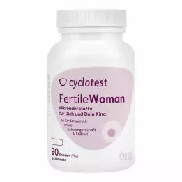 CYCLOTEST cápsulas de micronutrientes para mulheres férteis, 90 peças