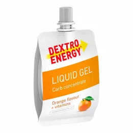 DEXTRO ENERGY Gel Líquido Nutrição Esportiva Laranja, 60 ml