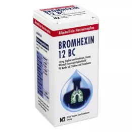 BROMHEXIN 12 BC Gotas orais, 50 ml