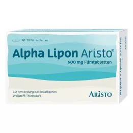 ALPHA LIPON Aristo 600 mg comprimidos revestidos por película, 30 unidades