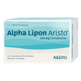 ALPHA LIPON Aristo 600 mg comprimidos revestidos por película, 60 unidades