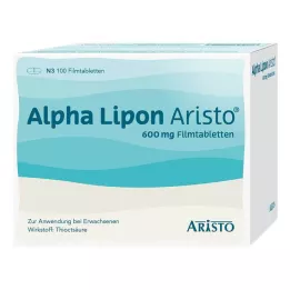 ALPHA LIPON Aristo 600 mg comprimidos revestidos por película, 100 unidades