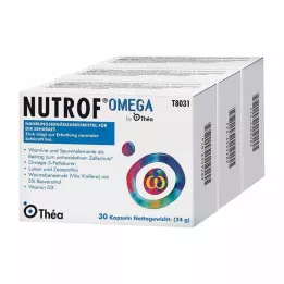 NUTROF Cápsulas ômega, 3X30 pcs