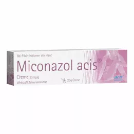 MICONAZOL creme de ácido acético, 20 g
