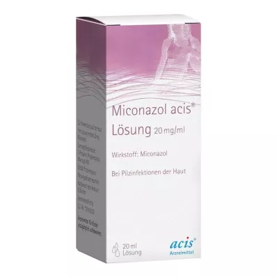 MICONAZOL solução de ácido acético, 20 ml