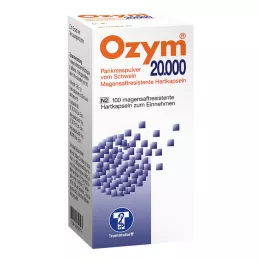 OZYM 20.000 cápsulas duras gastro-resistentes, 100 unidades