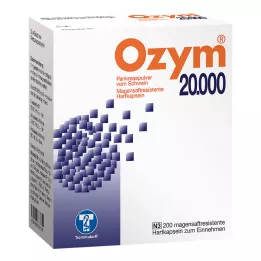 OZYM 20.000 cápsulas duras gastro-resistentes, 200 unidades