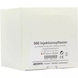 INJEKTIONSPFLASTER 16x57 mm, 500 peças