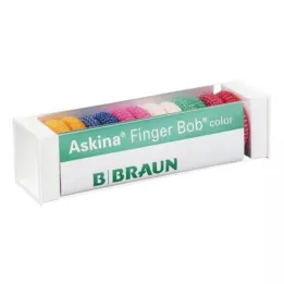 ASKINA Finger Bob colorido, 6 peças