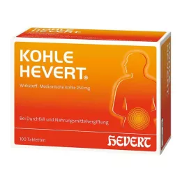 KOHLE Comprimidos de Hevert, 100 unidades