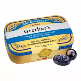 GRETHERS Groselha preta dourada zh.Past.Dose, 110 g
