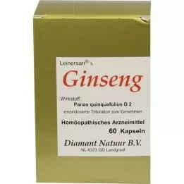 GINSENG CÁPSULAS, 60 unid