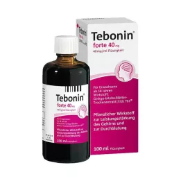 TEBONIN solução forte 40 mg, 100 ml