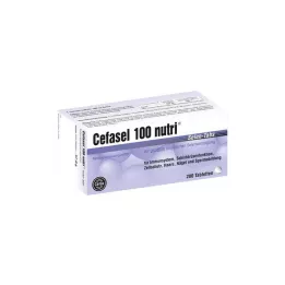 CEFASEL 100 nutri Selenium-Tabs, 200 unidades