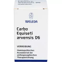 CARBO EQUISETI arvensis D 6 Trituração, 20 g