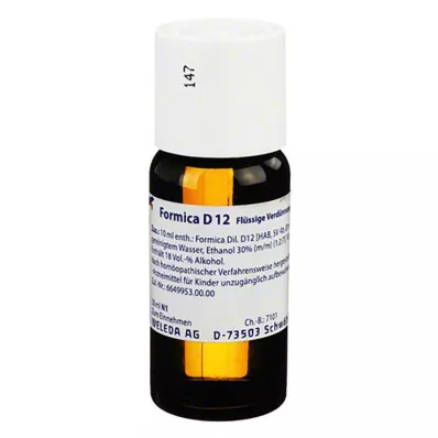 FORMICA D 12 Diluição, 50 ml FORMICA D 12 Diluição, 50 ml
