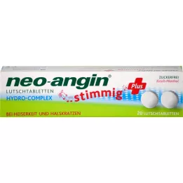 NEO-ANGIN pastilhas de cereja harmoniosas Plus, 20 unidades