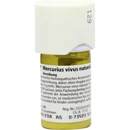 MERCURIUS VIVUS NATURALIS Trituração D 12, 20 g
