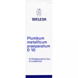 PLUMBUM METALLICUM cara. Trituração D 10, 20 g