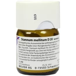 STANNUM MELLITUM Trituração D 20, 50 g