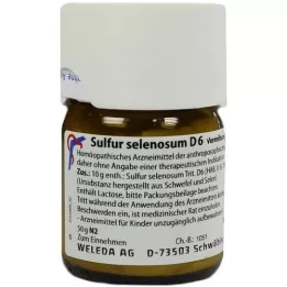 SULFUR SELENOSUM Trituração D 6, 50 g