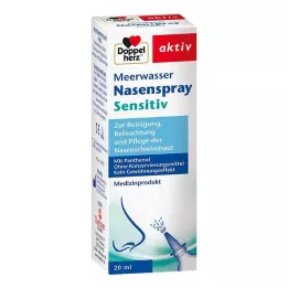 DOPPELHERZ Spray nasal de água do mar com pantenol, 20 ml