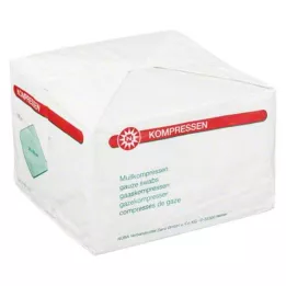 MULLKOMPRESSEN 20x20 cm não estéril 8 camadas, 100 unidades