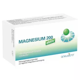 MAGNESIUM 200 cápsulas Aktiv, 120 horas