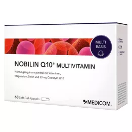 NOBILIN cápsulas multivitamínicas Q10, 60 horas