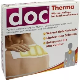 DOC THERMA Almofada térmica para dores no pescoço, 4 peças