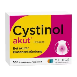 CYSTINOL drágeas agudas, 100 unidades