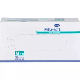 PEHA-SOFT Lat.Einm.Unt.Hands.não esterilizado sem pó M, 100 unid