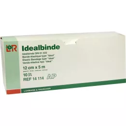 IDEALBINDE Lohmann 12 cmx5 m com laço, 10 peças
