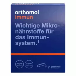 ORTHOMOL Immun Direct Granulado Laranja, 7 unidades