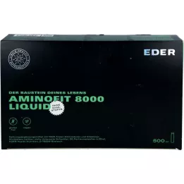 AMINOFIT 8.000 Ampolas Líquidas, 20 unidades