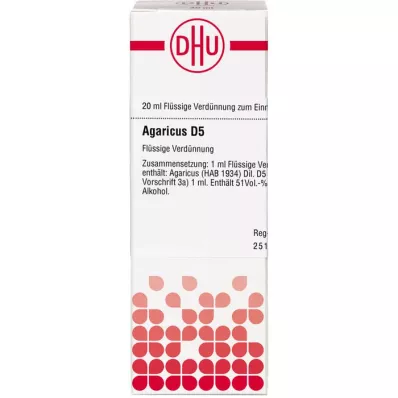 AGARICUS Diluição D5, 20 ml