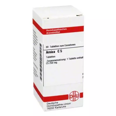 ARNICA C 5 comprimidos, 80 unidades ARNICA C 5 comprimidos, 80 unidades