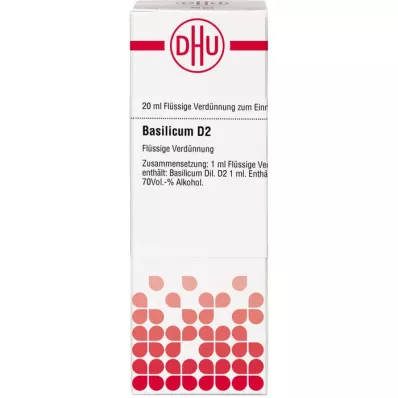 BASILICUM Diluição D2, 20 ml BASILICUM Diluição D2, 20 ml