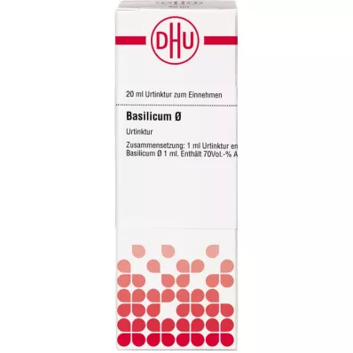 BASILICUM Tintura mãe, 20 ml