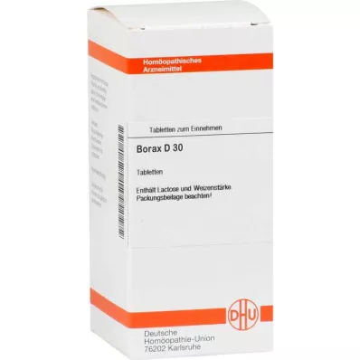 BORAX D 30 comprimidos, 80 unidades BORAX D 30 comprimidos, 80 unidades