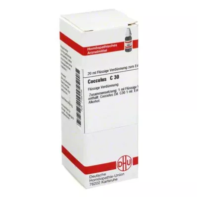 COCCULUS Diluição C 30, 20 ml COCCULUS Diluição C 30, 20 ml