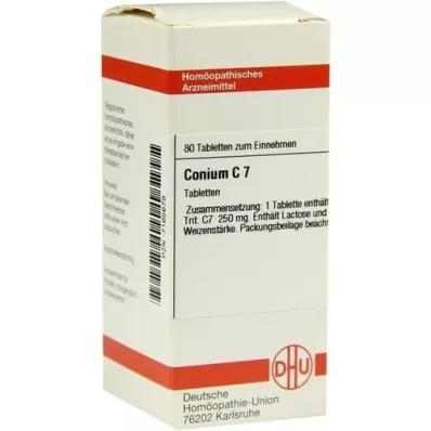 CONIUM Comprimidos C 7, 80 unidades CONIUM Comprimidos C 7, 80 unidades