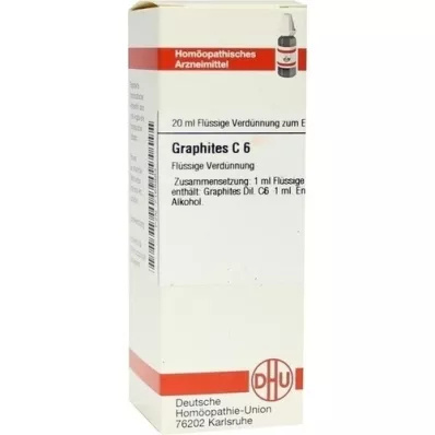 GRAPHITES Diluição C 6, 20 ml GRAPHITES Diluição C 6, 20 ml
