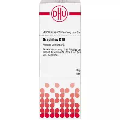 GRAPHITES Diluição D 15, 20 ml GRAPHITES Diluição D 15, 20 ml