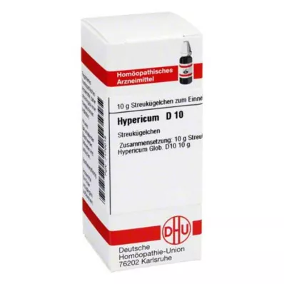 HYPERICUM D 10 glóbulos, 10 g HYPERICUM D 10 glóbulos, 10 g