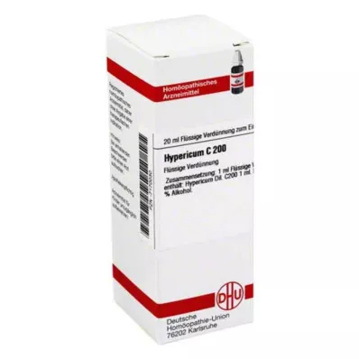 HYPERICUM Diluição C 200, 20 ml