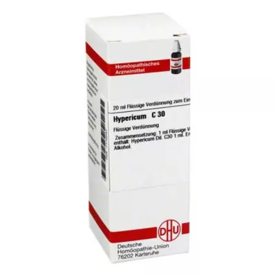HYPERICUM Diluição C 30, 20 ml HYPERICUM Diluição C 30, 20 ml